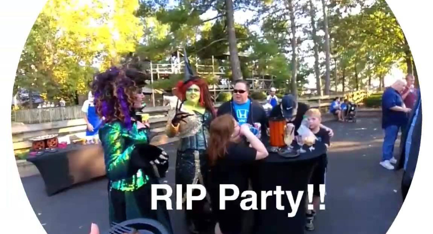 Worlds of Fun HAUNT was a blast! Here's how it looked on Snapchat 👻